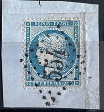 Timbre Ceres 60 Oblitération