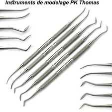 Lot de 5 Instruments de modelage PK Thomas Matériel de Laboratoire Dentaire