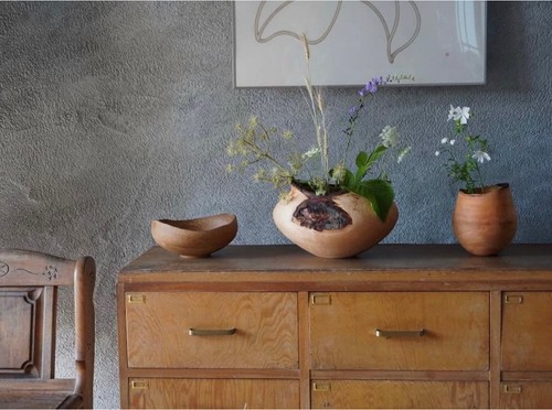 Kenji usuda wood - wood, pot