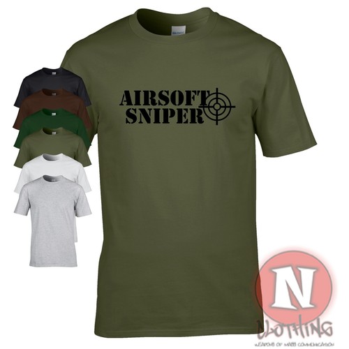 Shirt sniper airsoft - t-shirt, Équipe
