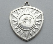 French, Antique Medal. Fencing, Foil, Sabre. Sport. Contest. Art Deco Pendant.