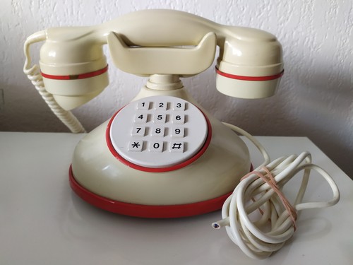 Vintage superbe téléphone - vintage, :