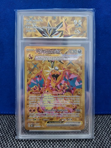 Dracaufeu flammes - ex, fr
