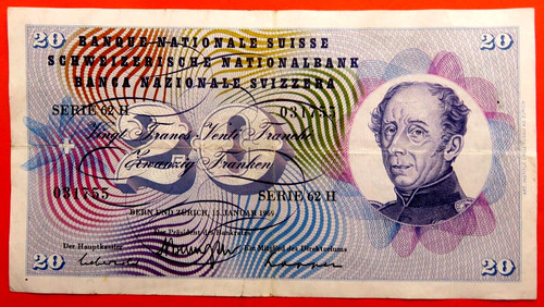 Beau billet francs du - billet,