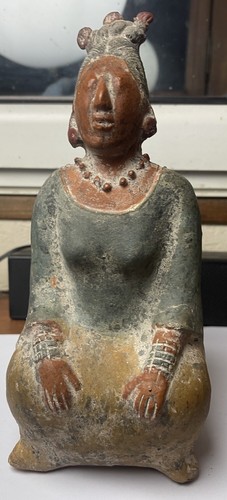 Statuette ancienne style maya - ancienne,