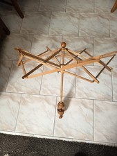 RARE ANCIEN DEVIDOIR A FIL , LAINE EN BOIS  ANNEES 50 OU AVANT BON ETAT   ROUET