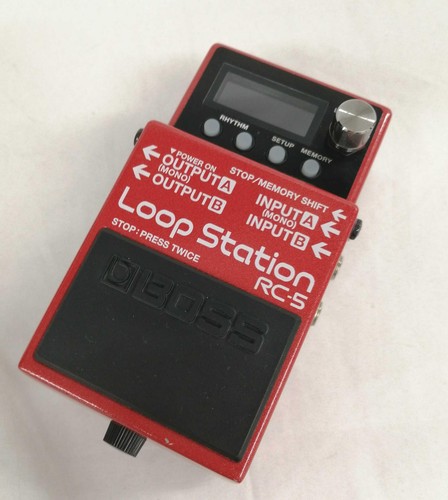 Boss effect pedal - rc-5,