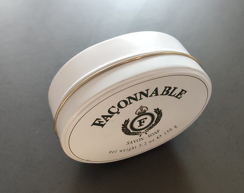 Boîte savon métal - à, en