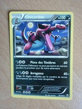 Carte pokémon rare crocorible - pokémon,