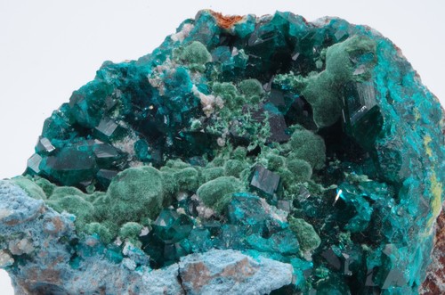 Dioptase malachite kaoko - malachite,,
