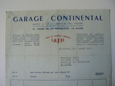 facture a entête  : camions