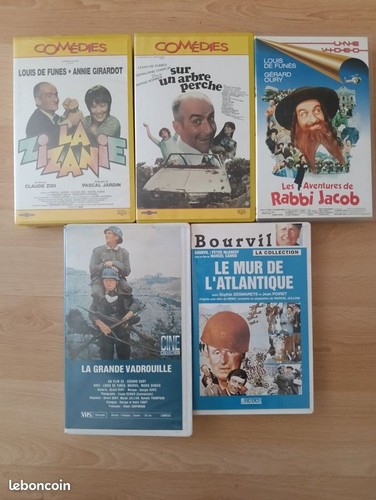 Collection vhs louis funès - louis, de