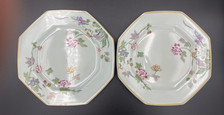 2 Assiettes Porcelaine De