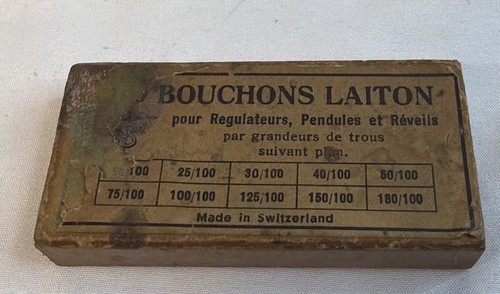 Swiss antique bouchons laiton - antique,