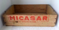 Petite caisse ancienne en bois Figues MICASAR - Marseille Déco