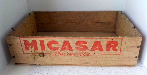 Petite caisse ancienne - , bois