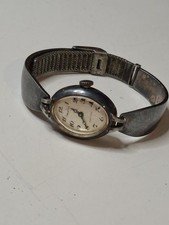 Vintage Montre Metal Argenté Argent ?  Heurlux Anti Choc