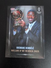 Ousmane Dembele Winner Ballon D’or 2025  PSG Paris Saint-Germain Topps Now 🏆