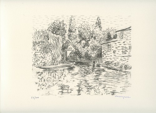 Marquet albert lithographie - marquet,