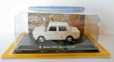 Die Cast Simca 1000 -marseille 1962 Échelle 1/43 - Centauria Taxi Collection