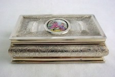 Fine 833 Silver Jewel Box