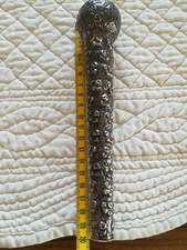 Magnifique pommeau ancien de canne en argent