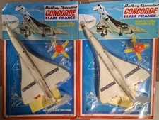 CONCORDE AIR FRANCE BATTERY OPERATED TOY