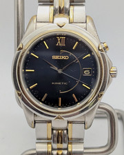 Seiko Kinetic 5M62 Two Tone