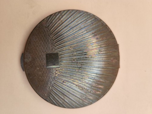 Ancien poudrier kigu art deco - poudrier,