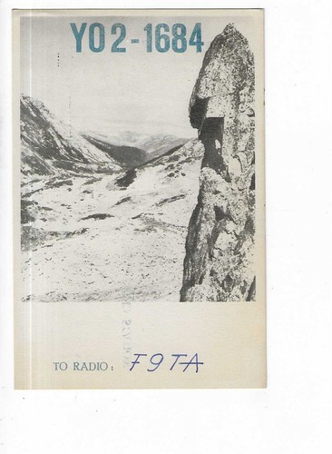 Carte qsl radio amateur - carte,