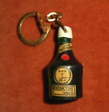 Porte-clés Key Ring Bouteille Bénédictine LIQUOR -- VERTE -- 40 mm haut --