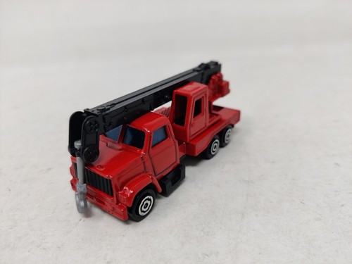 Camion grue rouge - camion,