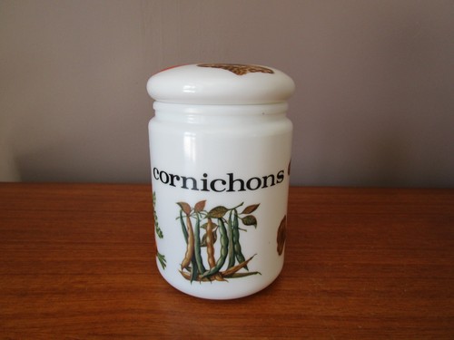Pot cornichons décor - à,