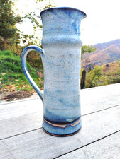 Vintage 1970 pichet a orangeade en grès Hélène PLAULT