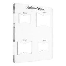 Gabarit d'incrustation , gabarit de toupie 4 en 1, outil de travail