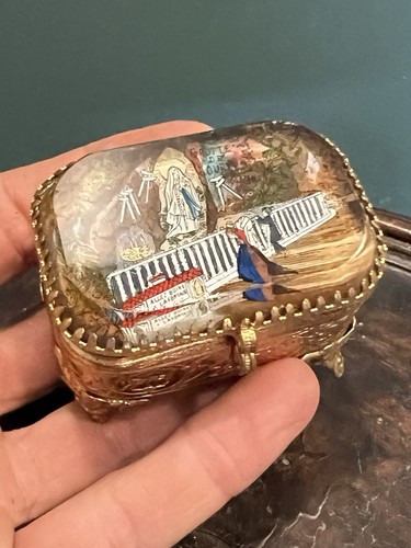 Boite verre 1900 - verre,