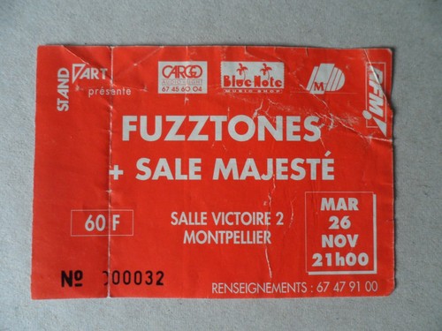Ticket billet concert - ticket,