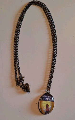 Collier pendentif chocolat - pendentif,