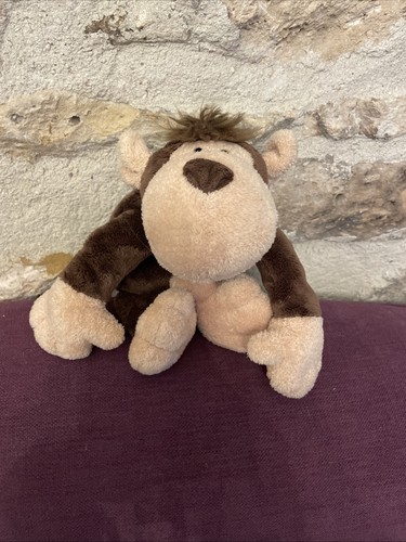 Doudou peluche nici singe - o/,