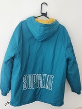Veste En Nylon Bleue Teal