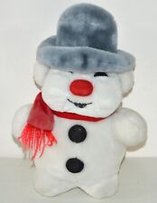 Ancienne Peluche Plush BOULI bonhomme de neige Vintage 26 cm années 80