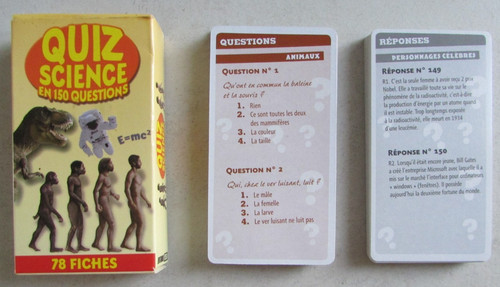 Jeu fiches quiz - jeu, 78
