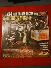 Vinyle 33 tours Les 24 Plus Grands Succès de la Chanson Musette Georgette Plana