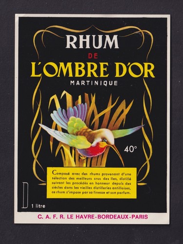 Ancienne étiquette alcool - ancienne,