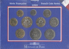 FRANCE, COFFRET BU 1999 10