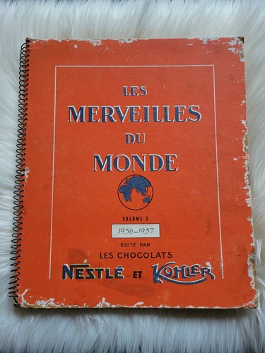 Album chocolats nestlé - chocolats,