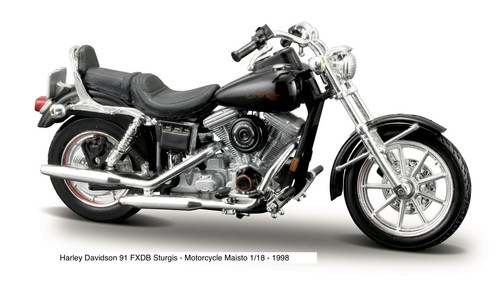 Harley davidson fxdb - davidson, 91