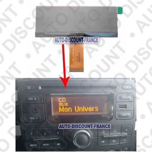 Ecran lcd afficheur autoradio - afficheur,