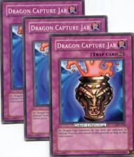 3 X YU-GI-OH DRAGON CAPTURE