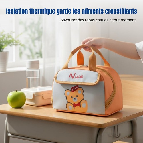 Sac bento dessin animé lunch - sac,